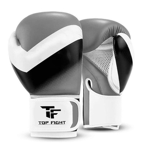 Gants de boxe en cuir Pro Leather, couleur noire unie, pour adultes, entraînement fitness, protection pour le kick-boxing, pour hommes et femmes - Product Image 3