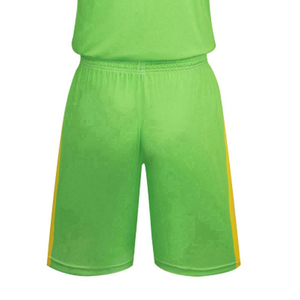 Uniformes de basket-ball personnalisés de haute qualité à la mode couleur unie à séchage rapide évacuation de l'humidité - Product Image 6