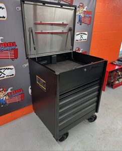 55 Premium 11 <strong>Drawer</strong> Double Bay 1200 lb <strong>Tool</strong> <strong>Box</strong> Matte Black ATLAS Auto Equipment - Product Image 5