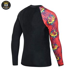 เสื้อผ้าสำหรับผู้ชาย MMA แบบแห้งเร็วระบายอากาศได้ดีและใช้งานได้จริง - Product Image 3