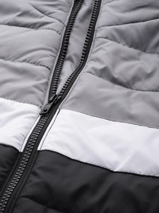 Venta caliente logotipo personalizado gratis ropa de invierno de los hombres chaqueta de Bombardero a prueba de viento otoño esquí abajo Softshell Parka chaqueta de bombardero de los hombres - Product Image 3