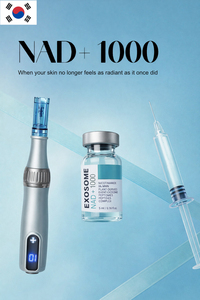 Suero Facial Coreano NAD para Piel de Cristal, Exosomas Vegetales y Péptidos, Antienvejecimiento, Producción de Colágeno, Reparación de Elasticidad, Vial de 5 ml, OEM - Product Image 4