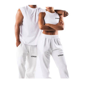 Venta caliente de los hombres gimnasio Fitness Joggers pantalones sueltos Casual entrenamiento ejercicio correr ropa de talla grande cintura elástica ligera - Product Image 2