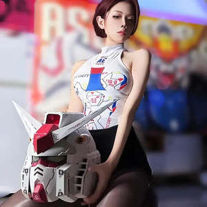 Casque Cyberpunk Techwear pour Costumes d'Anime - Product Image 4