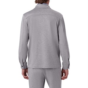 <b>Corduroy</b> Long Sleeve Shirt for <b>Men</b> Minimalist Style Solid Color Tops Male Loose Casual Oversized Shirt <b>Jacket</b> - Product Image 6