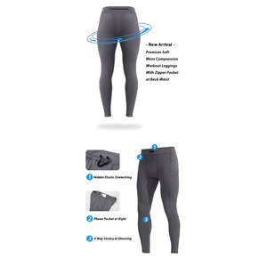 Gran oferta 2024, ropa deportiva ligera, mallas para hombre, mallas activas de cintura alta, mallas con cordón para hombre - Product Image 6