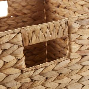 <b>Water</b> <b>Hyacinth</b> <b>Storage</b> <b>Baskets</b> Handles Handmade <b>Storage</b> <b>Basket</b> Wholesale eco-friendly Made in Vietnam - Product Image 4