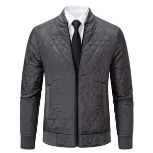 Autumn Winter New Fleece Coat <b>Men's</b> Jackets Waterproof Casual Business <b>Zipper</b> up <b>Cardigan</b> Windproof Baseball Overcoat Velvet Top - Product Image 5
