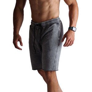 Custom Logo Design Stylish Casual Comfortable 100% Cotton 180,200,220,250,300,320 GSM Optional <b>Men's</b> Acid Wash <b>Shorts</b> for Sale - Product Image 3