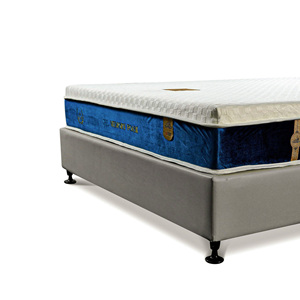 ที่นอนเมมโมรีโฟมลาเท็กซ์เมมโมรีแบบทันสมัยความเย็นมั่นคงเฟอร์นิเจอร์บ้านวิลล่าโรงเรียนห้องนอนตรงจากโรงงาน - Product Image 3