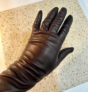 Guantes de cuero vintage, venta al por mayor, diseño retro clásico, piel de oveja genuina, cálidos, suaves, cómodos, ideales para la moda - Product Image 2