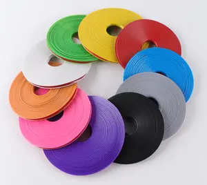 8 Meters Car Wheel Rim Blades Protector Line Tire Guard Decorative Strip Rubber Moulding Trim More Color Car Sticker styling