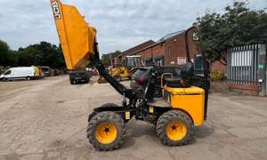 Chargeur compact sur pneus JCB HTD-5E 1 tonne, benne électrique, benne de chantier, zéro émission, batterie au lithium, moteur Perkins 15,7 kW - Product Image 4