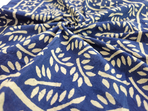 Customize Digital Print Blue 100% <b>Silk</b> <b>Square</b> Floral Bohemian Style Neck <b>Scarf</b> Hand Block Print Natural Soft Bandana - Product Image 3