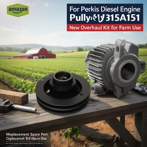 Kit de révision neuf pour poulie de moteur diesel Perkins 3115A151, pièce de rechange pour usage agricole - Product Image 3