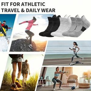 Calcetines al por mayor para hombres y mujeres | Calcetines de algodón para equipo, tobillo y deportes | Logotipo y diseño personalizados OEM ODM - Product Image 4