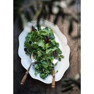 Grande จานเสิร์ฟสีขาว, จาน GRD0008และจานขนาด41x32ซม. - Product Image 2