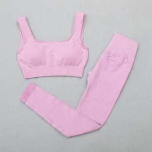 กางเกงฟิตเนสออกกำลังกายกางเกงทรงพองสำหรับผู้หญิงกางเกงเลกกิ้งโยคะลายสก๊อตออกแบบโลโก้ได้ตามต้องการ - Product Image 6