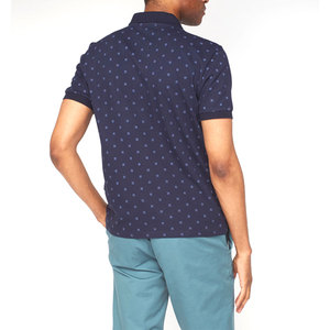 Polo d'été personnalisé de haute qualité en tissu doux 86% polyester 14% Spandex pour hommes Polo de golf T-shirt - Product Image 2