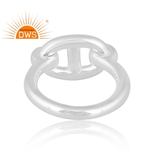 Anillo de plata de ley fina de diseño hecho a mano más vendido, fabricante de joyería personalizada para mujer, regalo para ella - Product Image 4
