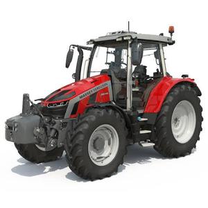 Tracteur agricole Massey Ferguson 55 CV, moteur diesel, machine agricole d'occasion avec boîte de vitesses et pompe - Product Image 2