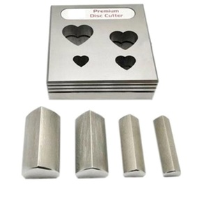 เครื่องตัดแผ่นดิสก์คุณภาพสูง รูปหัวใจ พร้อมกล่อง ใช้สำหรับทำเครื่องประดับ ขายส่ง ราคาถูกที่สุด สินค้าคุณภาพดีที่สุดสำหรับงานเครื่องประดับ - Product Image 2