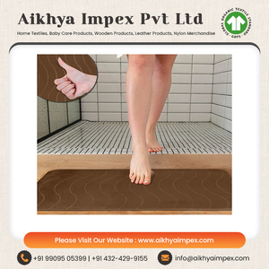 Prix usine imperméable doux moderne antidérapant fond couleur différente toilette bain tapis de sol tapis 5 pièces salle de bain tapis ensemble - Product Image 6