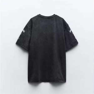 T-shirts courts unis pour femmes, respirants, avec logo personnalisé, design imprimé, prix bas, vente en gros - Product Image 2