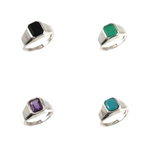 Men's Luxury Gemstone Wedding <b>Ring</b> Handmade Original Crystal 925 Sterling Silver Pear Cut Religious New Arrival Premium Quality - Product Image 6