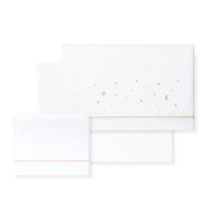 Juego de Ropa de Cama para Cuna Modelo Luna BODOQUES de 3 Piezas en Técnica de Tejido 100% Algodón - Product Image 1