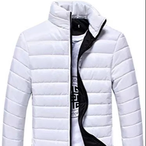 Chaqueta acolchada de alta calidad Unisex, nailon a prueba de agua, estilo informal, cierre de cremallera, botón de tela de lona transpirable para todas las estaciones - Product Image 1