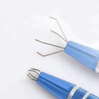 Outil d'extraction de puce IC à 4 griffes, extracteur de précision, outil de préhension, extracteur, tireur pour composants électroniques, écrous, outil de réparation