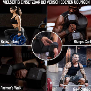 Équipement de musculation pour hommes et femmes, crochets de musculation confortables pour tractions, crochets de musculation avec néoprène - Product Image 2