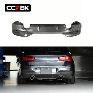 Difusor de Parachoques Trasero Inferior de Fibra de Carbono Seca Estilo 3D para <span class=keywords><strong>BMW</strong></span> F20 F21 M Sport LCI 120i 125i 135i 140i 2015-2019, 51128060303 - Product Image 1