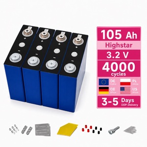 Batterie LiFePO4 HIGHSTAR105Ah, cellule prismatique LF105 de qualité A 3,2V, batterie au phosphate de fer et de lithium 100Ah/105Ah - Product Image 1