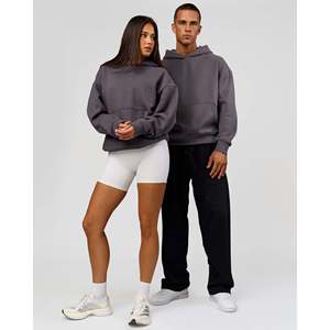 เสื้อฮู้ดโอเวอร์ไซส์-Duskstone Enzyme & Acid Wash Crochet Patchwork Screen Printed XXS-6XL - Product Image 3