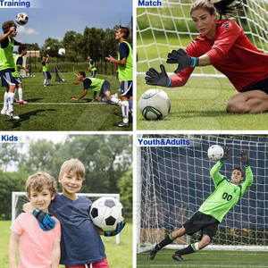 Guantes de fútbol de portero de gran oferta de alta calidad Precio bajo Servicio OEM Guantes de fútbol de portero - Product Image 5