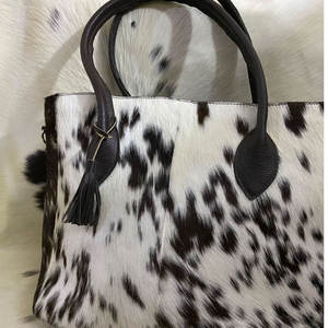 Bolso de Mano de Cuero Vacuno Liso de Alta Calidad para Mujer, Ligero y Cómodo - Product Image 3