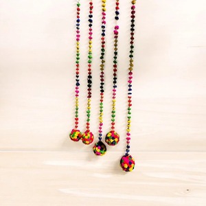 Coloré pompon chaîne guirlande nuit fête décoration tentures murales Diwali Rakshabandhan Ganpati événement nouveau décor de bureau à domicile - Product Image 2