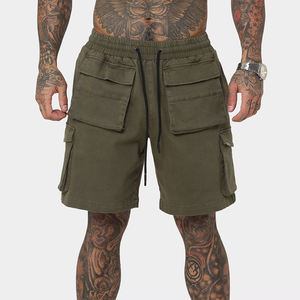Pantalones Cortos Kargo de Alta Calidad al por Mayor para Hombre, Pantalones Cortos Casuales Holgados, Pantalones Cortos de Diseñador de Moda de Algodón Personalizados - Product Image 1
