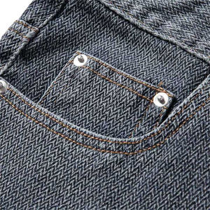 Custom Jean <b>Short</b> Straight Denim Jean <b>Shorts</b> for <b>Men</b> Casual <b>Lightweight</b> Cotton Summer Outdoor Street Style Denim <b>Shorts</b> - Product Image 3