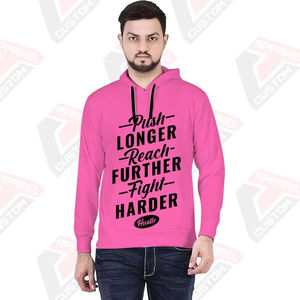 Unisex Heavyweight Winter Regular <b>Hoodie</b> High Quality Custom Embroidered Logo <b>Lined</b> Design Dye Knitted <b>Men</b> Regular Fit - Product Image 4