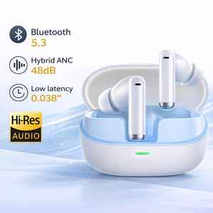Audífonos Inalámbricos Bluetooth 5.3 Deportivos, Auriculares Intrauditivos con Bajos Profundos, Control Táctil, Reducción de Ruido, Estuche de Carga - Product Image 5