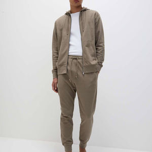 Sudadera con Capucha y Cremallera de Invierno Personalizada Más Vendida, con Acabado Teñido Liso, Transpirable, 100% Algodón, Diseño con Bolsillo - Servicio OEM Disponible - Product Image 3