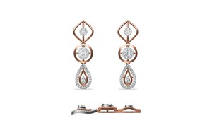 Luxury Vvs Miossanite Diamond 10K 14K White & Yellow Gold Cubic Fashion Necklace <b>Earring</b> Wedding Bridal Jewelry Sets for Women - Product Image 3