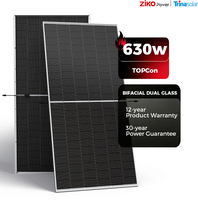 Module solaire bifacial monocristallin Trina Energy Efficiency Premium 650W 2382x1134mm LCOE BOS réduit de 1 à 5%