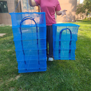 35*35*65Cm 3 Lớp 50*50*95Cm 5 Lớp Thảo Mộc Cá Lưới Treo Khô Thực Phẩm Dehydrator Lồng Câu Cá Khô Net - Product Image 2