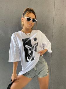 Nuevas camisetas de moda para mujer, camisetas casuales de Color sólido de alta calidad para damas 2025 - Product Image 5