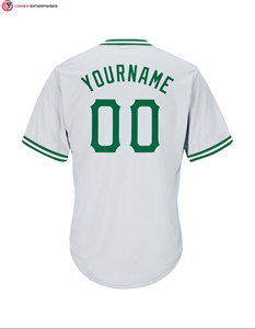 เสื้อเบสบอลสวมหัวคอวีแห้งเร็วพิมพ์ลายกำหนดชื่อโลโก้ส่วนตัวสำหรับวัยรุ่นผู้ชายเครื่องแบบฮิปฮอป - Product Image 6