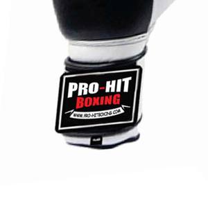 Fabrication de gants de boxe sur mesure noir blanc gants de boxe gagnants compétition personnalisée gants de boxe gagnants pour adultes - Product Image 5